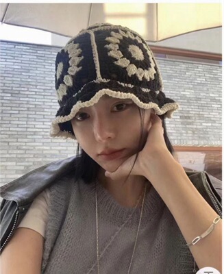 lonslanacc韩国同款编制毛线帽