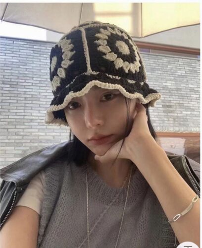 lonslanacc韩国同款编制毛线帽