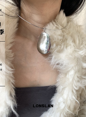 LONSLANACC吊坠帅气环形项圈