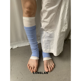 时尚 2025ss 百搭冰感舒适袜套百搭春夏轻薄袜子 ACC LONSLAN