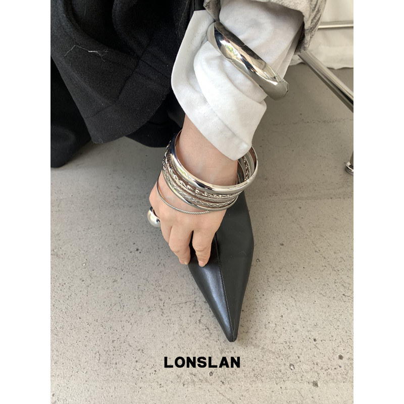 LONSLAN ACC 2024 INS NICHE DESIGN MULTI-LAYER METAL RING