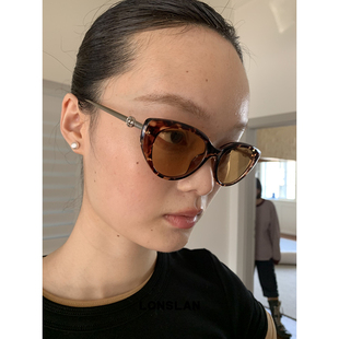 时尚 2025ss复古个性 小猫眼眼镜金属气质太阳镜 ACC LONSLAN