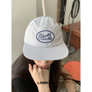 复古刺球平檐棒球帽百搭速干遮阳帽 2025ss美式 LONSLAN ACC
