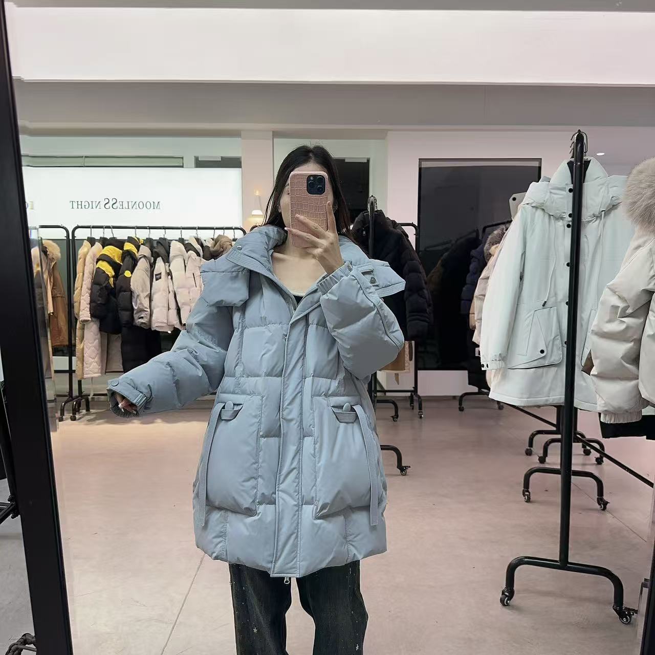 【1027芬达粉丝专享】24号链接 bu退换 价格650衣长82