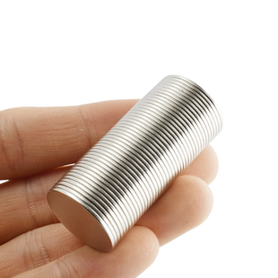 强磁吸铁石圆形D20X1mm强力磁石钕铁硼高强度磁铁稀土磁钢永磁