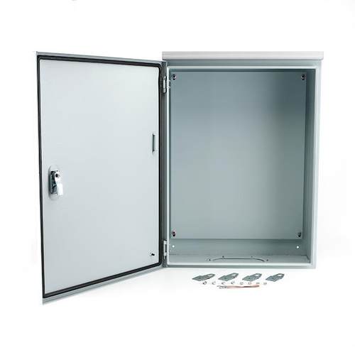 JXYAB-403锁 铝合金眉头 单相基业箱 室内配电箱电控箱明装强电箱