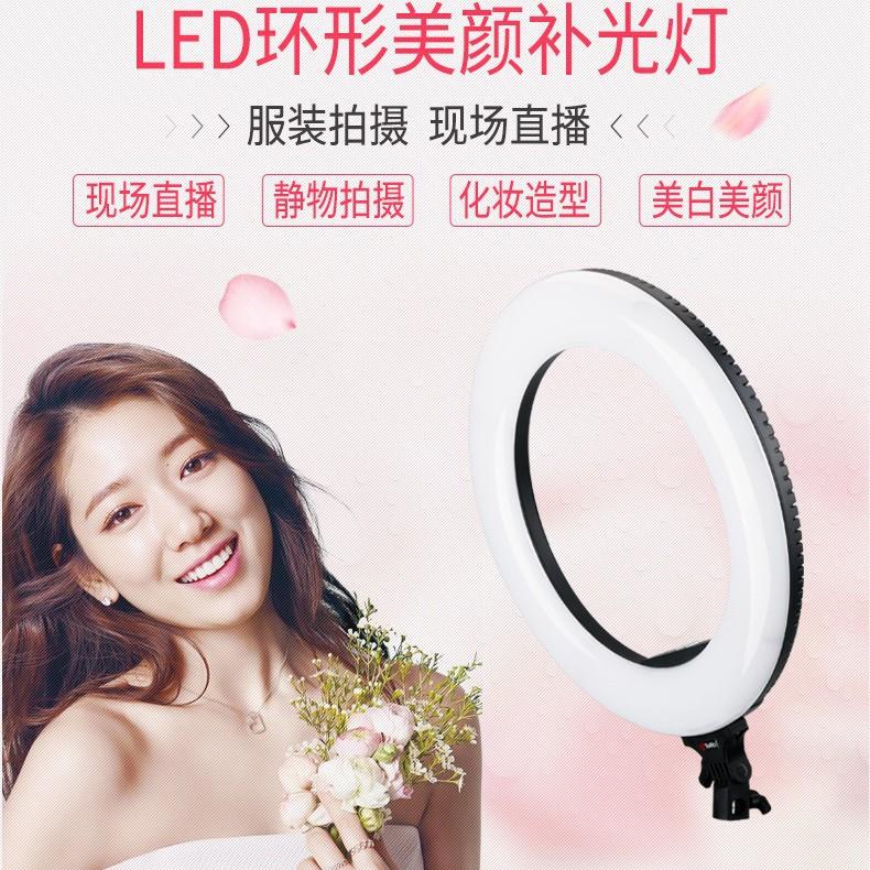 图立方R-25B AC美颜补光灯直播环形灯手机自拍灯灯光拍摄灯打光灯