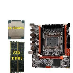 2696 支持E5 2666V3 3针电脑主板DDR3内存 全新X99主板LGA2011