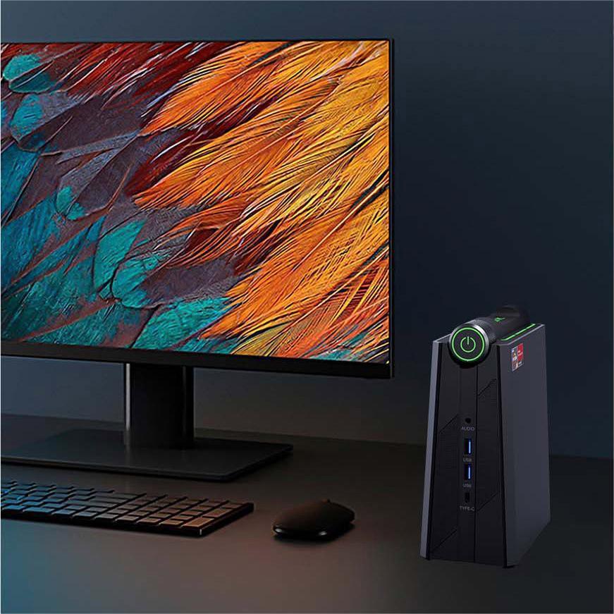6900HX锐龙9电竞游戏性能超薄小型电脑迷你主机微型主机mini pc
