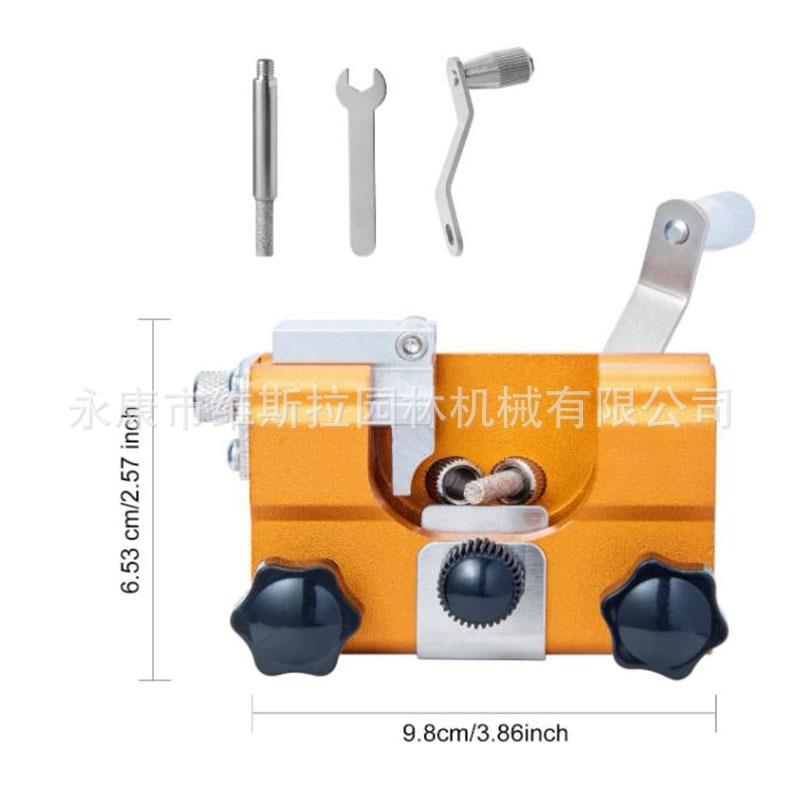 立能厂家供应 割草机配件油锯配件附件手摇式磨链器sharpner