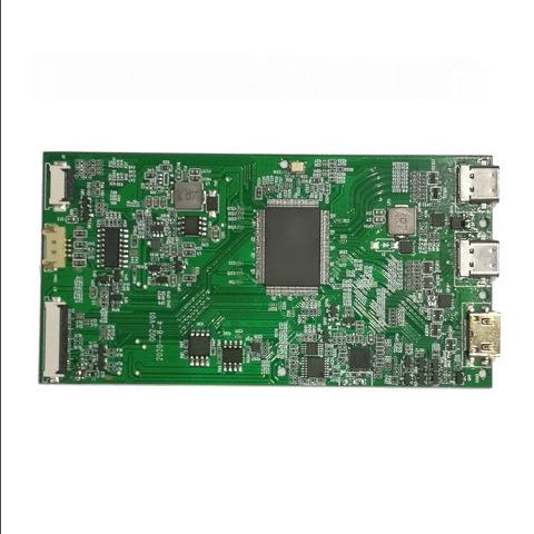 便携显示器typec双盲插一线通hdmi转edp线路板反向供电5v设计方案图片