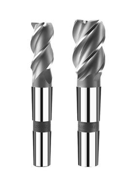 上工莫氏粗齿锥柄立铣刀高速钢HSS铣刀3刃14 16 18 20 22 25 30