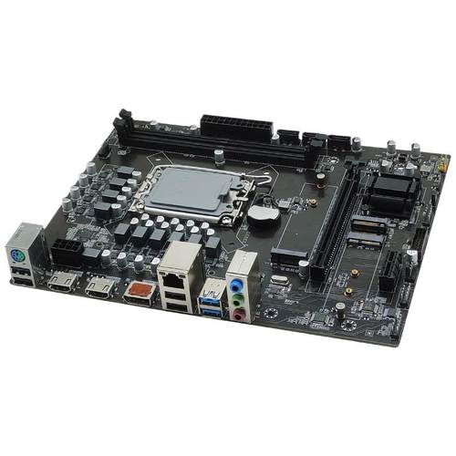 全新H610 DDR4台式机主板支持LGA1700针奔腾酷睿12代 DP HDMI VGA