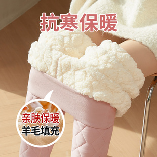 打底秋裤 女内穿高腰德绒大码 冬 东北特厚羊绒保暖打底棉裤 2025新款