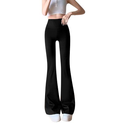 2026收腹微喇叭鲨鱼瑜伽打底裤