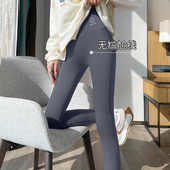 收腹提臀高腰瑜伽保暖裤 无尴尬线鲨鱼裤 女外穿秋冬加绒加厚打底裤