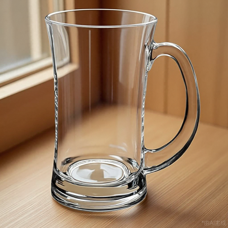 2025新款玻璃杯带把手水杯茶杯