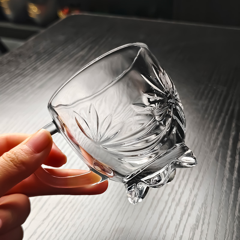 水晶玻璃杯家用耐高温水杯2025