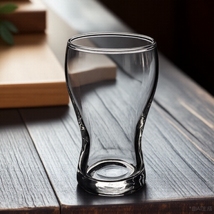二两半玻璃白酒杯2两小酒杯125ml毫升啤酒杯子家用轻奢高档高级感