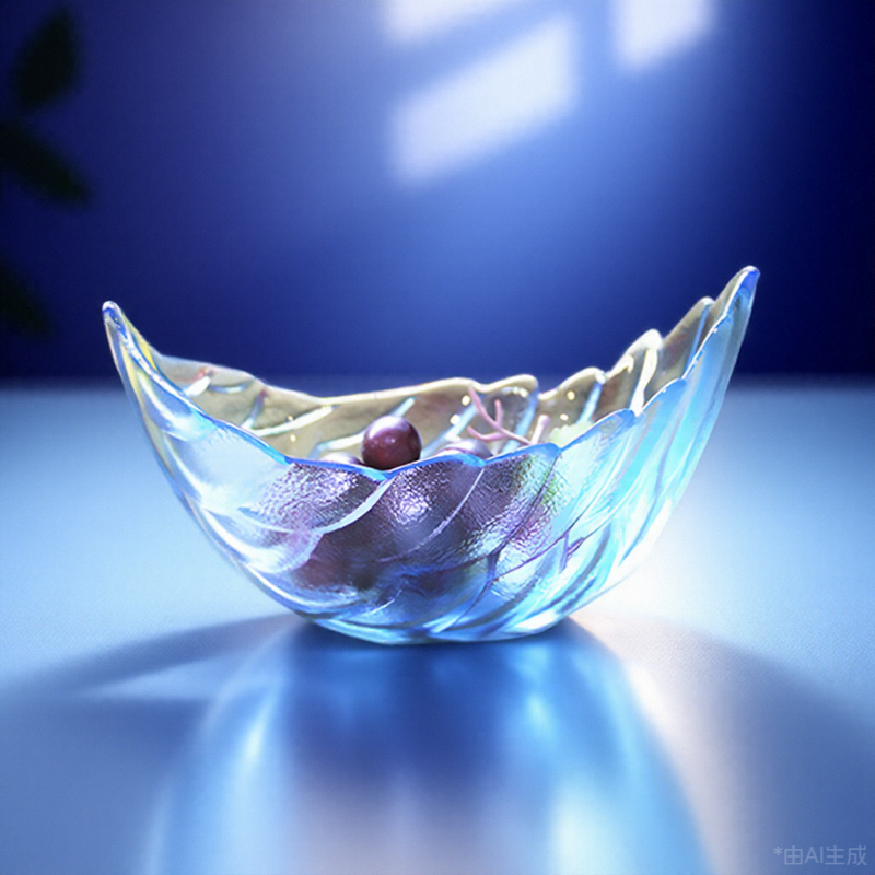 小精致羽毛碗点心凉菜盘子