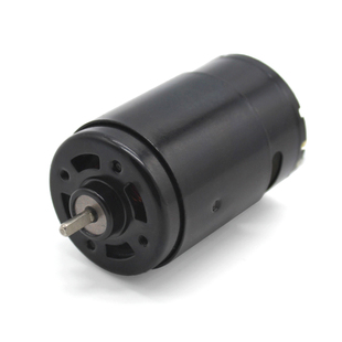 黑壳550模型电机 3.175mmD型轴马达 大扭力微型直流6-18V电动机
