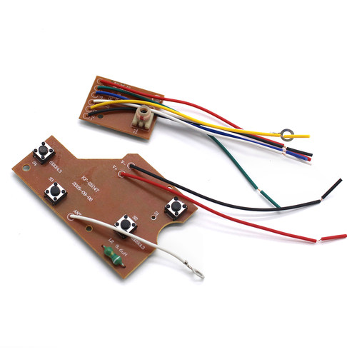 LWDZ-四通遥控板(27MHZ) diy科技小制作车模型玩具接收发射电路板