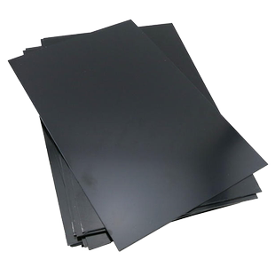 黑色ABS板 光面塑料板 隔离隔断板 DIY手工制作材料 1/1.5/2mm厚