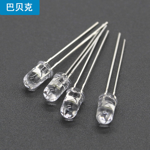 5mmled灯珠发光二极管绿色高亮