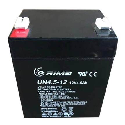 新品RIMA免维护UN7-12蓄电池12V7AH精密仪器 安防电瓶UPS备用电源