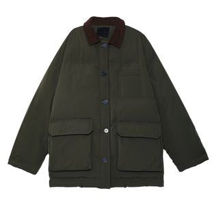 半圆原创设计感女装2025年冬季新款大牌高端小众中长款羽绒服女款