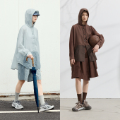 凉感防晒 防晒衣外套女 冰感宽松连帽轻薄款 半圆原创女装 2025夏季