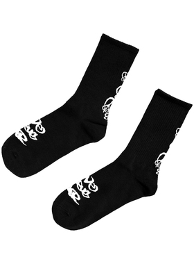 罗曼凯瑟 L.D.W LOGO 加厚长袜男嘻哈街头潮流时尚袜子中筒袜