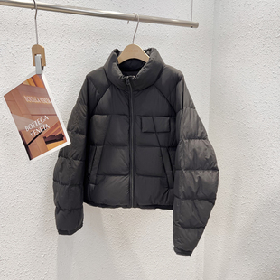 90白鸭绒拉链立领短款 12.21 521韩版 BIN 面包羽绒服 福利