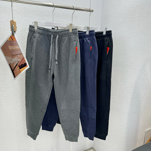 冬季 全棉收口卫裤 新款 2004抽绳松紧腰阳离子厚绒男士 XUE 10.22