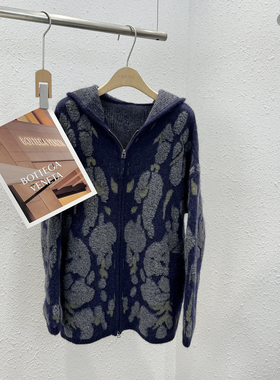 12.19 福利 GMI-25794韩版进口幼崽马海毛双拉链头连帽开衫