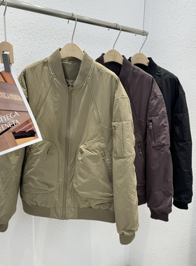 10.2 冬季新款 NAN-2838美式棒球领羽绒服男士外套