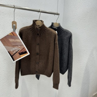 11.6 福利 BSYJ-8813韩版高配立领浣熊绒开衫