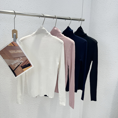 简约百搭超细6羊毛高领打底衫