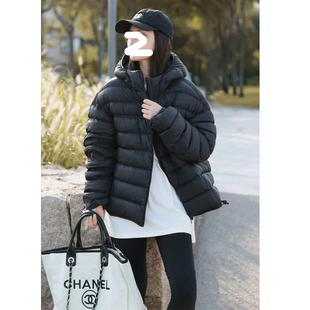 90白鸭绒双拉链头连帽排骨面包羽绒服 2519韩版 11.13 AFN