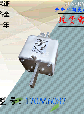 170M6086库存质保一年170M6087全新热卖供应巴斯曼熔断器现货直销