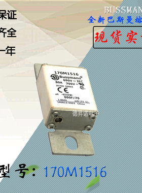 170M1515全新热卖供应巴斯曼熔断器170M1516电子保险丝170M1517