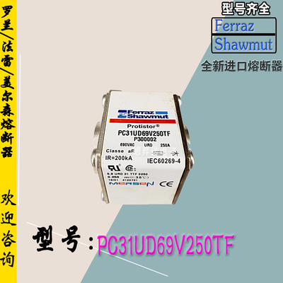 全新热卖罗兰熔断器质保一年M300299现货直销PC31UD69V160TF