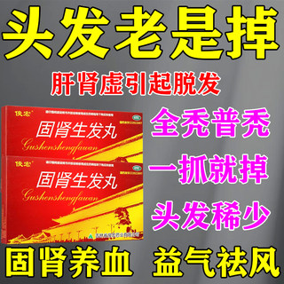 固肾生发丸固肾养血益气祛风治斑秃全秃肝肾虚引起的脱发掉头发ZM