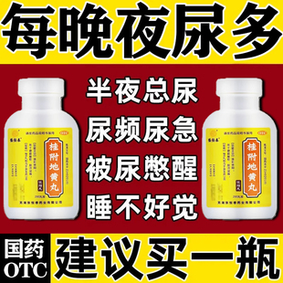 桂附地黄丸正品尿频尿急夜尿多小便次数多男漏尿专药用女中成药XX