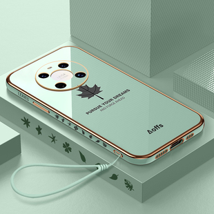 适用华为mate40手机壳mete40pro保护mt40por十硅胶套m40p镜头全包meta防摔pr0软壳 男女外壳5G加简约直边405g