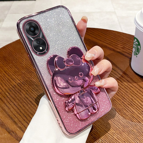 适用oppoA60防摔全包送支架