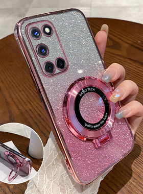 适用OPPOK7X手机壳oppok7新款OPPO保护k7x套0pp0opp0ppoK透明硅胶opk全包防摔opopk女带支架男钢化膜opok外壳