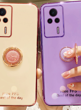 适用红米K60E手机壳小米RedmiK60E新款硅胶Redmi防摔全包K6OE保护E60K套Red女男带支架钢化膜男士高级感散热