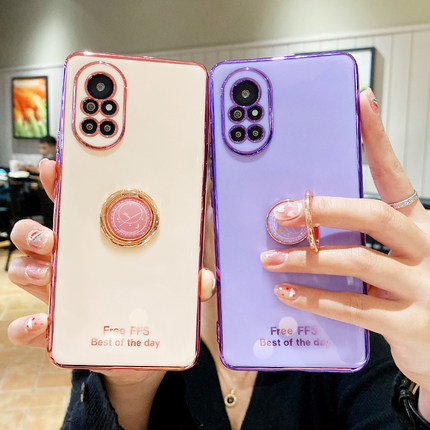 适用华为nova8手机壳nove8pro保护套5G硅胶ANG一AN00镜头BRQ全包por防摔n8软壳ins女nowa外壳novo潮牌note85g