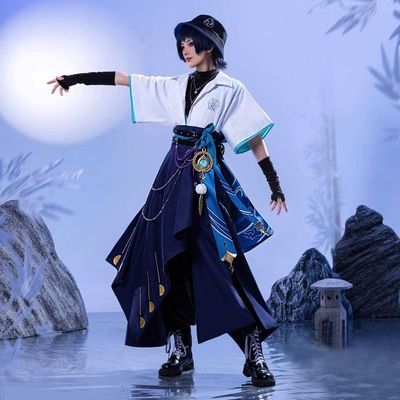 原神cos服流浪者散兵套装天声cosplay同人衍生全套日常潮服男
